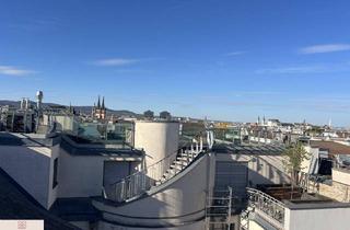 Wohnung kaufen in 1070 Wien, Sonnige 3-Zimmer-Dacherrassenwohnung mit Tiefgaragenplatz - 1070 Wien/Neubau