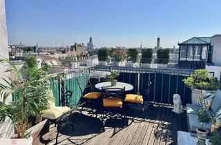 Wohnung kaufen in 1070 Wien, Sonnige 3-Zimmer-Dacherrassenwohnung mit Tiefgaragenplatz - 1070 Wien/Neubau