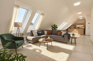 Wohnung mieten in 2232 Deutsch-Wagram, Traumhafte Dachgeschosswohnung – Erstbezug in hochwertig gebautem Wohnhaus - Klimaanlage - Moderne Küche - Gemeinschaftsgarten