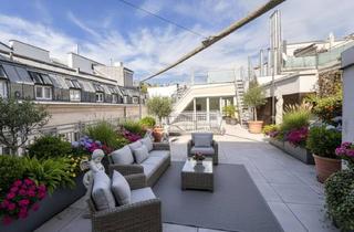 Maisonette mieten in Kohlmarkt, 1010 Wien, Klimatisierte 5-Zimmerwohnung mit 72 m² Terrasse am Kohlmarkt / Air conditioned 5-room flat with 72 m² terrace on Kohlmarkt