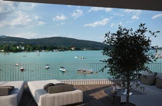 Wohnung kaufen in Schloss Velden, Wörthersee, 9220 Velden am Wörther See, Anleger aufgepasst - SEESUITE mit gigantischer Aussicht in bester Lage und Seezugang am WÖRTHERSEE