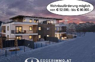 Wohnung kaufen in Am Weizenfeld 8, 5751 Maishofen, "Green Base" - Wohnen im Grünen, Neubau 2-Zimmerwohnung, großer Balkon, ausgezeichnete Lage in Maishofen, Wohnbauförderung mögl.