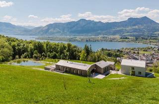 Haus kaufen in 5310 Tiefgraben, EIN ORT FÜR BESONDERE MOMENTE! Refugium am Mondseeberg auf 2,8 Hektar mit spektakulärem Seepanorama
