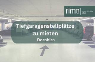 Immobilie mieten in 6850 Dornbirn, Tiefgaragenplätze in Dornbirn in der Nähe vom Messepark zu mieten.