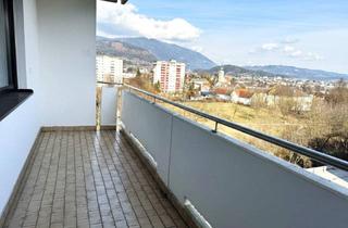 Wohnung kaufen in 9500 Villach-Innere Stadt, PANORAMABLICK ÜBER VILLACH: 93 m², 3 ZIMMER, 10 m² LOGGIA, 7. STOCK MIT LIFT | TG OPTIONAL
