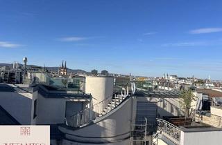 Wohnung kaufen in 1070 Wien, Sonnige 3-Zimmer-Dacherrassenwohnung mit Tiefgaragenplatz - 1070 Wien/Neubau