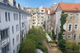 Wohnung mieten in 1080 Wien, Charmante 2-Zimmer Wohnung mit Ruhelage und Grünblick im Innenhof! Nähe U6 Thaliastraße!
