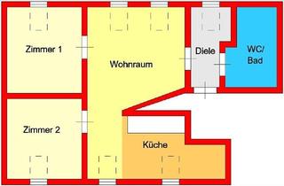 Wohnung mieten in Jakoministraße, 8010 Graz, Provisionsfreie Dachgeschoßwohnung im Zentrum von Graz bei Jakominiplatz zu vermieten!