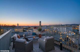 Wohnung kaufen in Fahrbachgasse, 1210 Wien, DACHTERRASSE mit SPEKTAKULÄREM BLICK | Nähe Alte Donau | 2. DG | ERSTBEZUG | Fernwärme | TG-Stellplatz optional | Nachhaltiges Projekt