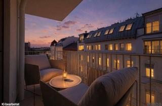Wohnung kaufen in Fahrbachgasse, 1210 Wien, ERSTBEZUG mit LOGGIA/BALKON | Eckwohnung mit schönem Blick im 4. OG | Einbauküche | Optional möbliert | Nähe Alte Donau | Fernwärme | TG-Stellplatz optiona
