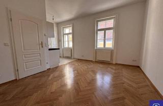 Wohnung mieten in Rochusmarkt, 1030 Wien, Provisionsfrei: Renovierter 25m² Altbau mit Einbauküche beim Rochusmarkt - 1030 Wien