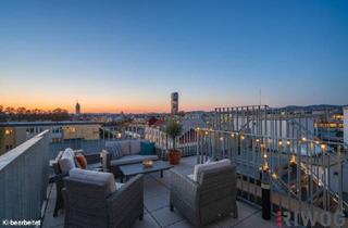 Wohnung kaufen in Fahrbachgasse, 1210 Wien, DACHTERRASSE mit SPEKTAKULÄREM BLICK | Nähe Alte Donau | 2. DG | ERSTBEZUG | Fernwärme | TG-Stellplatz optional | Nachhaltiges Projekt