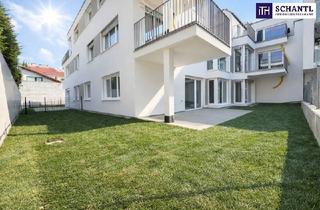 Wohnung kaufen in Weglgasse, 2320 Schwechat, FERTIGGESTELLT! Naturnah + perfekt angebunden! 4-Zimmer-Gartenwohnung mit hochwertiger und nachhaltiger Ausstattung im DAS WEGL!