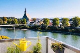 Penthouse kaufen in 5110 Oberndorf bei Salzburg, Exklusive 3‑Zimmer‑Wohnung mit Penthouse‑Flair und unverbaubarem Salzachblick