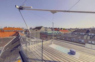 Maisonette kaufen in 1050 Wien, ÜBER DEN DÄCHERN VON WIEN - 5 Zimmer - ca. 179m² gew. NFL - 2 Terrassen - Garage - Naschmarkt - Zentrumsnahe Lage