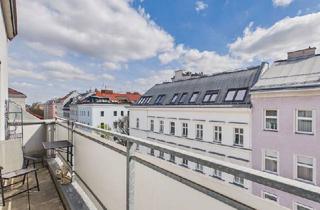 Wohnung kaufen in Herthergasse, 1120 Wien, Sonnige 3-Zimmer-DG-Wohnung ohne Schrägen mit Südbalkon in 1120 Wien – nur €289.000!