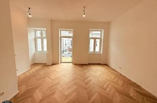 Wohnung kaufen in Nestroyplatz, 1020 Wien, GENERALSANIERTE ALTBAUWOHNUNG (ca.95m²) mit BALKON (ca. 4m²) - 3 Zimmer