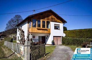 Einfamilienhaus kaufen in 4271 Sankt Oswald bei Freistadt, Top-Basis - Einziehen oder Sanieren: sonniges Haus mit Garten, Garage & Nebenräumen