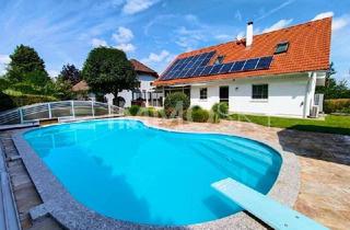 Haus kaufen in 4616 Weißkirchen, Kraftplatz mit gewaltigem Zubehör und Traumgarten samt Pool