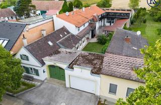 Anlageobjekt in Franzensdorf 63, 2301 Groß-Enzersdorf, Charmantes Bauernhaus mit großem Grundstück, langgezogenem Hof, 2 Wohnungen und einem Swimmingpool