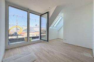 Wohnung mieten in 1100 Wien, 2 Zi DG Wohnung im Erstbezug mit Weitsicht