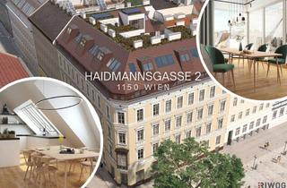 Maisonette kaufen in Haidmannsgasse, 1150 Wien, ARCHITEKTUR PUR | 3-Zimmer Dachterrassenwohnung mit einzigartigem Ausblick