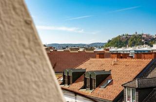 Penthouse mieten in Kindermanngasse, 8020 Graz, Über den Dächern der Stadt: Modernisierte 1,5-Zimmer-Wohnung mit Schlossberg-Blick!