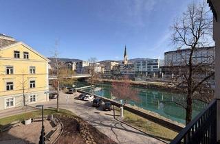 Gewerbeimmobilie kaufen in 9500 Villach-Innere Stadt, Zentrale, vielseitig nutzbare Büro- und Wohnfläche in Villach mit Drau-Blick