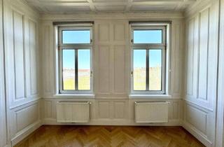 Wohnung mieten in Erdberger Lände, 1030 Wien, Traumhafte 3-Zimmer-Altbauwohnung mit Erker und Fernblick über den Donaukanal! WG-Geeignet!