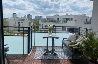 Wohnung mieten in 1120 Wien, Stilvolle, hochwertig möblierte 2-Zimmer-Wohnung mit Balkon & Terrasse – befristet verfügbar (Wien)