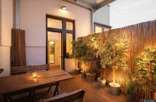 Wohnung kaufen in 1050 Wien, Vollmöblierte Citywohnung | Komplett hofseitig mit Terrasse | Ideal auch als Pied-à-terre | Nähe Schlossquadrat
