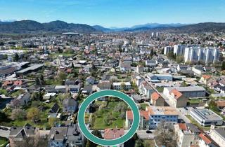 Grundstück zu kaufen in 9020 Klagenfurt, Ruhiger, zentraler Baugrund in Klagenfurt mit viel Potenzial