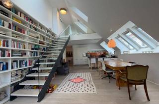 Wohnung kaufen in 1020 Wien, Exklusive Dachgeschoss-Wohnung im Volkertviertel | 2 Ebenen | Große Dachterrasse | Provisionsfrei