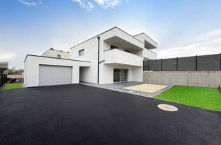 Doppelhaushälfte kaufen in 4624 Pennewang, Provisionsfrei: Neubau-Doppelhaushälfte mit Pool