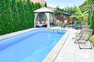 Einfamilienhaus kaufen in 2230 Gänserndorf, Charmantes Einfamilienhaus mit beheizbarem Pool, Wintergarten, Klimaanlage & Gartenidylle I Nähe Zentrum Gänserndorf