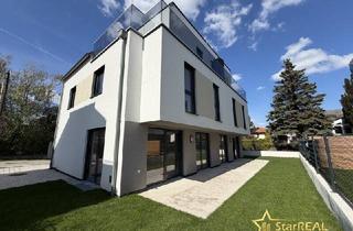 Haus kaufen in Auhirschenweg, 1220 Wien, PREIS DRASTISCH REDUZIERT! AUHIRSCHENWEG. 120m² GARTEN-/AUSSENFLÄCHE! HIGH-END-AUSSTATTUNG!