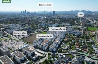 Wohnung mieten in Pogrelzstraße 83, 1220 Wien, POG 83 - Hochwertige Neubau-Wohnung mit großer Terrasse nahe Gewerbepark Stadlau! Ab 01.05.2026!