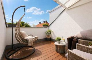 Wohnung kaufen in 1220 Wien, Seltene Kaufchance: Charmante Dachgeschosswohnung mit Terrasse und U-Bahn Nähe