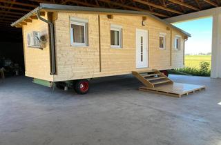 Haus kaufen in 4063 Hörsching, Tiny (mobil) Holzhaus auf Anhänger Fahrgestell
