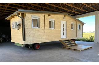 Haus kaufen in 4063 Hörsching, Tiny (mobil) Holzhaus auf Anhänger Fahrgestell