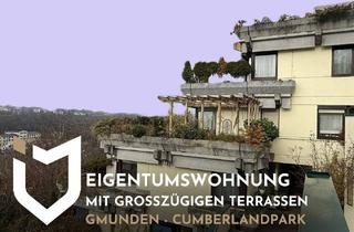 Wohnung kaufen in 4810 Gmunden, EIGENTUMSWOHNUNG - CUMBERLANDPARK GMUNDEN - MIT 2 TERRASSEN UND NATURNAHER AUSSICHT