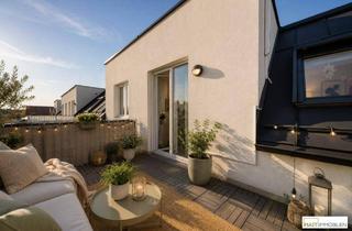 Wohnung kaufen in Doktor-Bruno-Kreisky-Straße, 2231 Strasshof an der Nordbahn, **NEU** Lichtdurchflutete Dachgeschosswohnung mit Klimaanlage! Familienfreundlicher Lage