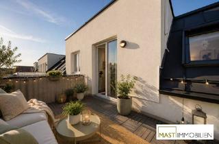 Wohnung kaufen in Doktor-Bruno-Kreisky-Straße, 2231 Strasshof an der Nordbahn, **NEU** Lichtdurchflutete Dachgeschosswohnung mit Klimaanlage! Familienfreundlicher Lage