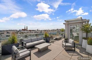 Penthouse kaufen in 1010 Wien, Luxus-Dachgeschoss mit Terrassen im Herzen der Wiener Innenstadt