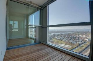 Wohnung kaufen in 1220 Wien, Luxus über Wien – 3-Zimmer-Wohnung im 22 Living Tower