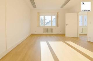 Büro zu mieten in Bräuhausstraße, 5020 Salzburg, Top-Gewerbeimmobilie in Salzburg Maxglan; helle, hohe Räume, erster Stock mit 232m² Bürofläche + 12m² Lager; angenehmes Raum- und Arbeitsklima; ruhige Lage mit Park- und Grünflächen direkt vor dem Haus