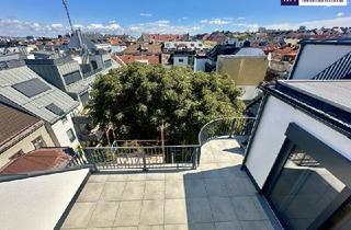 Penthouse kaufen in Spengergasse, 1050 Wien, NEUER PREIS! Bezugsfertiges Penthouse der Extraklasse: 175 m² Wohnfläche, 72 m² Dachterrasse und private Liftfahrt!