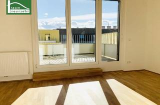 Wohnung mieten in Leopoldauer Straße, 1210 Wien, LEO 131 - Tolle 3-Zimmer Wohnung mit 2 großen Terrassen! Nur 4 Bus-Stationem zum Bahnhof Floridsdorf und viel Grün in der Nähe!