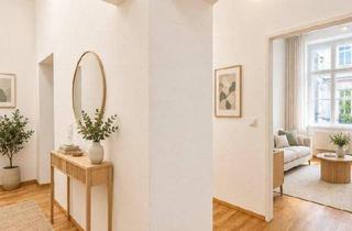 Wohnung kaufen in Praterstraße, 1020 Wien, Wiener Altbauklassiker in begehrter Ruhelage – Exklusive 3-Zimmer-Wohnung im 2. Bezirk