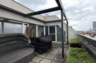 Wohnung kaufen in 1220 Wien, Hochwertige DG-Wohnung mit Terrasse & Fernblick über Wien – Garage optional